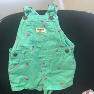 Oshkosh overalls size 12 months.